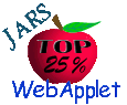 Rated Top 10 WebApplet of the Month by JARS